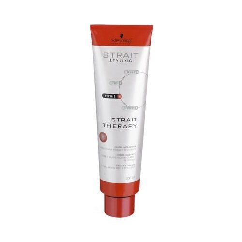 Schwarzkopf STRAIT Therapy Super Straight krema za ravnanje kose 0 Very Curly Hair 300 ml Slike