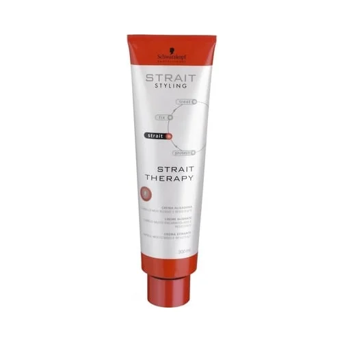 Schwarzkopf STRAIT Therapy Super Straight krema za ravnanje kose 0 Very Curly Hair 300 ml