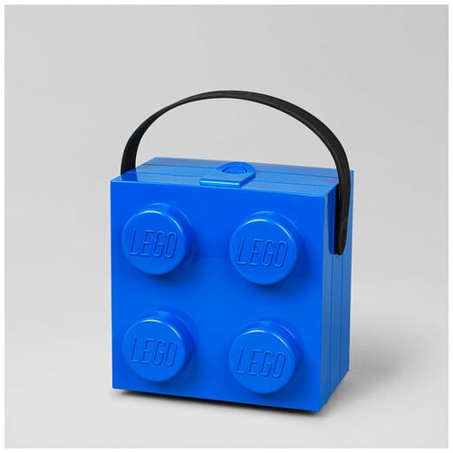 Lego kutija za užinu sa ručkom: plava Slike