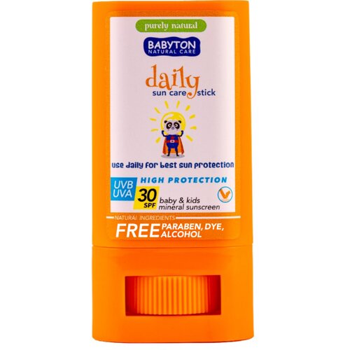 Babyton Baby &amp;amp; Kids Mineral Daily Sunscreen Stick SPF30 - 20 g Slike