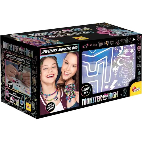 Lisciani Giochi Monster High Grozljiva izdelovalnica nakita v grozljivi torbici - Lisciani Cene