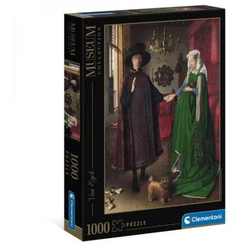 Clementoni Slagalica Puzzle 1000pcs Museum Van Eyck Cene