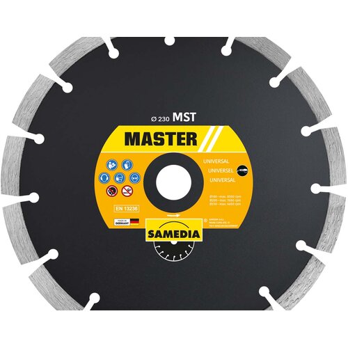 Samedia MASTER MST Dijamant ploča standard jezgro Slike