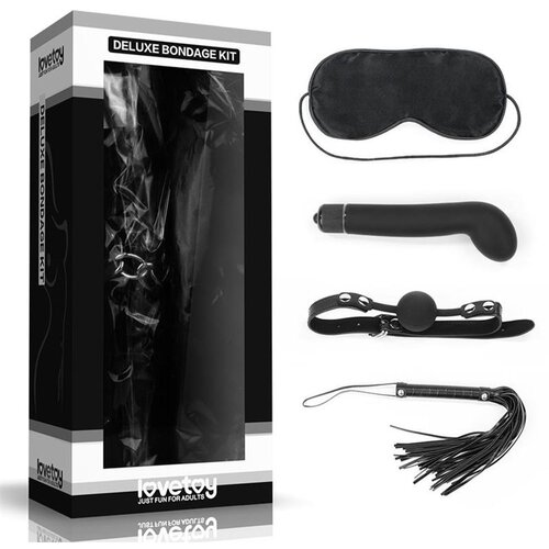 Lovetoy Deluxe Bondage komplet s vibratorom Slike