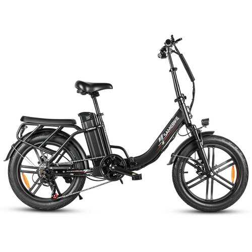 Samebike CY20 Pro zložljivo električno kolo, 20" mestno kolo z debelim ovratnikom, 36V 13Ah baterija, črna, (5000255687) Cene
