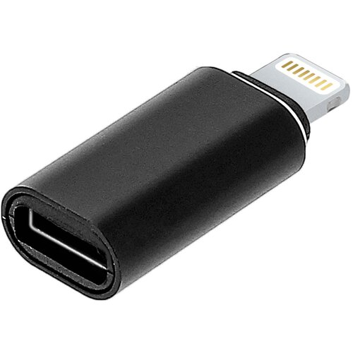 AVIZAR adapter za polnjenje in sinhronizacijo, usb type c female to apple lightning - black, (21123584) Slike