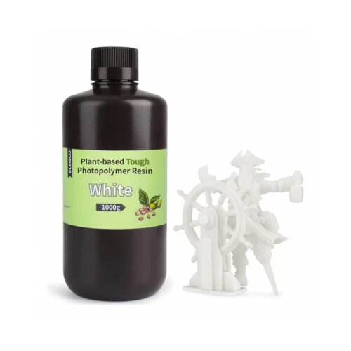 Elegoo plant-based resin 1000g - white Slike