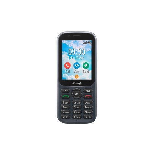 Doro Primo by 730X senior mobilni telefon ip54, sos ključ grafitna Slike