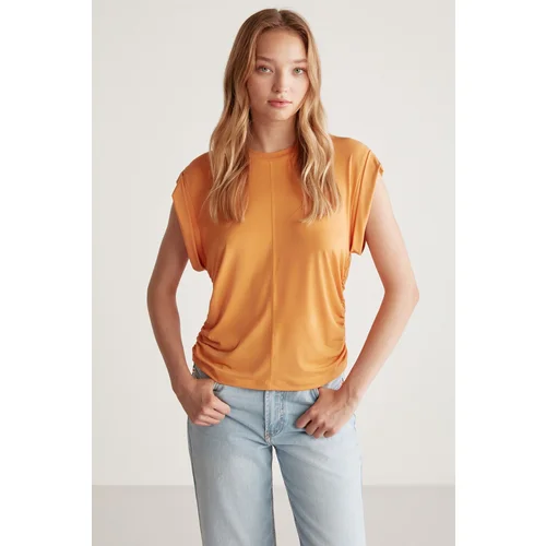 Grimelange Blouse - Orange - Relaxed fit