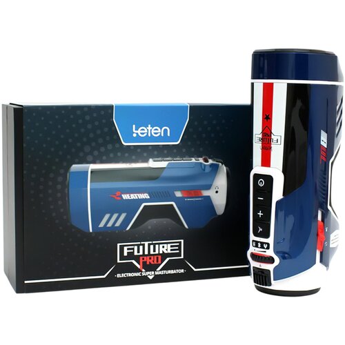 Leten SM Future Pro - udarni, jecajući, stezajući, grijajući masturbator (plavi) Cijene