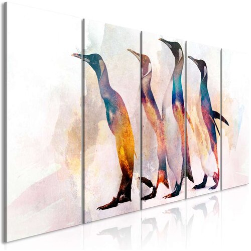  Slika - Penguin Wandering (5 Parts) Narrow 200x80 Slike