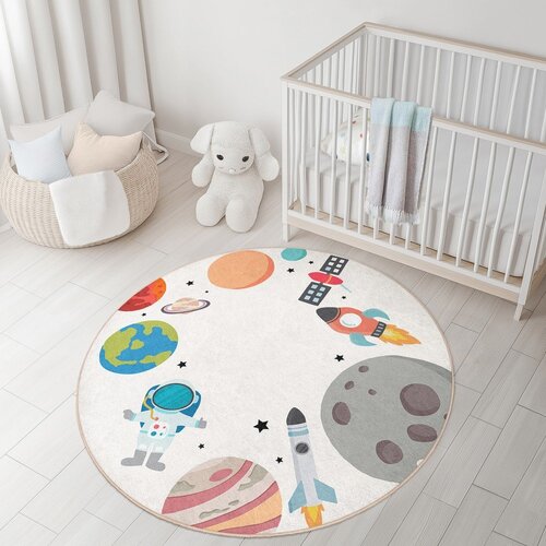 Mila Home Pralna otro&amp;scaron;ka igralna preproga &amp;oslash;150 cm Space Trip &amp;ndash; Slike