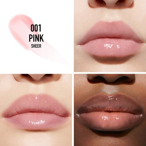 Dior Addict Lip Maximizer sjajilo za usne za veći volumen nijansa #001 Pink 6 ml Slike
