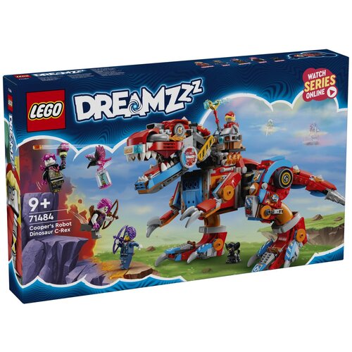 Lego LEGO® DREAMZzz™ 71484 Kuperov robotski dinosaurus K-reks Slike