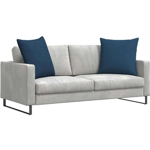 VidaXL jastučići za sofu 2 pcs plava 80 x 80 cm tkanina Slike
