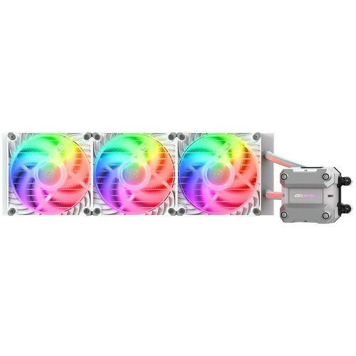 Cougar CPU Water Cooling Poseidon Ultra 360, ARGB, White Cijene
