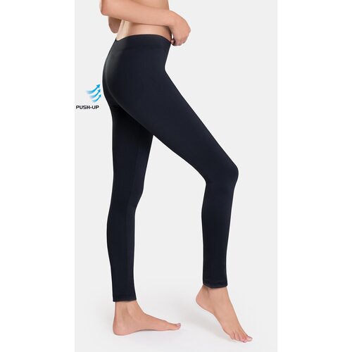 Bas Bleu Sports leggings RILEY 90 black with Anti Cellulite and Push-Up effect Slike