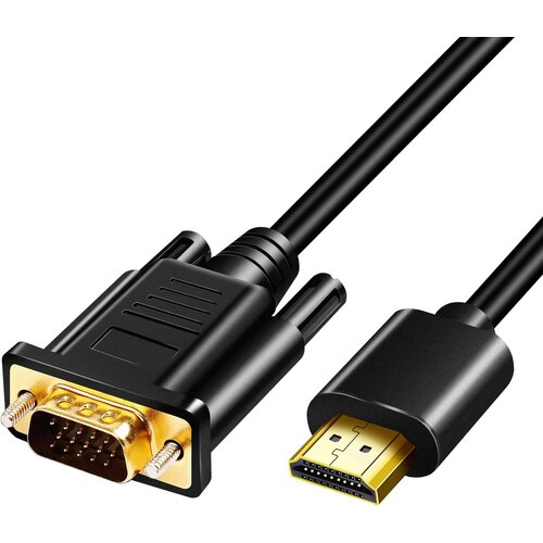 Dardanar 1080p pozlačen adapterski kabel hdmi-vga priključni kabel hd, (21199361) Slike
