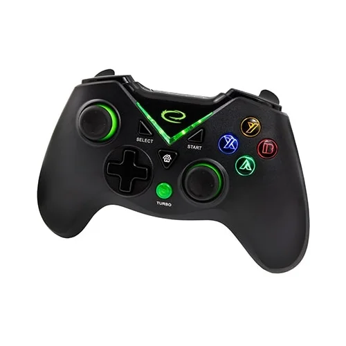 Game Pad ESPERANZA MAJOR, wireless 2.4GHz, USB, vibration, PC/PS3/XBOX ONE/ANDROID, black, EGG112K