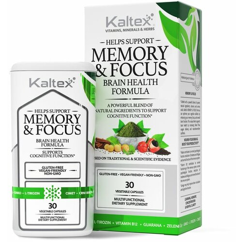 Kaltex memory & focus brain health formula 30 kapsula Cene