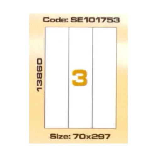 Utility Etikete 70 x 297 mm Slike