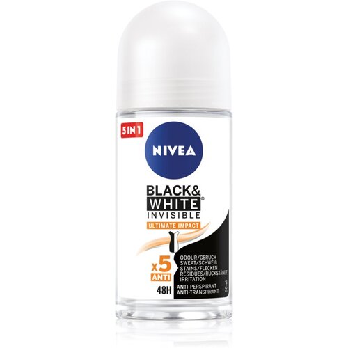 Nivea Invisible Black & White Ultimate Impact anti-transpirant roll-on za ženske 50 ml Cene