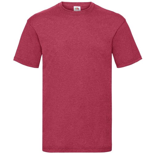 Fruit Of The Loom Men's Red T-shirt Valueweight Cene