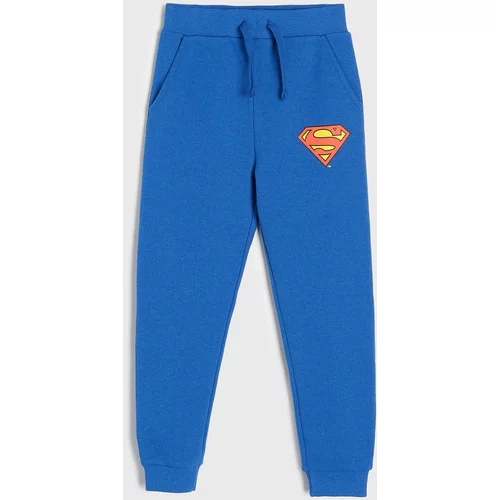 Sinsay - Športne hlače jogger Superman - Modra