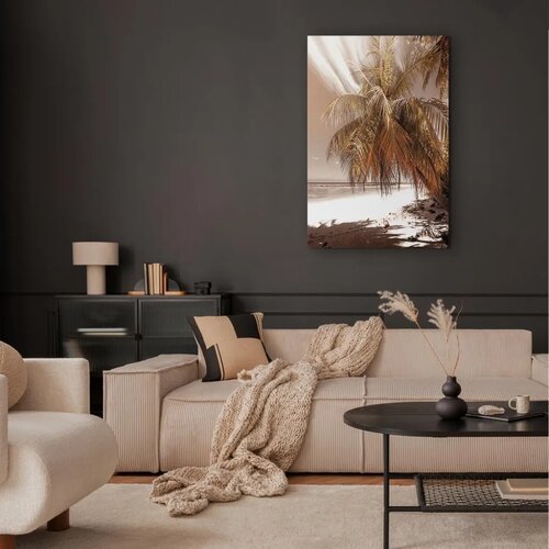  Slika - Palm Shadow (1 Part) Vertical 60x90 Premium Print Slike
