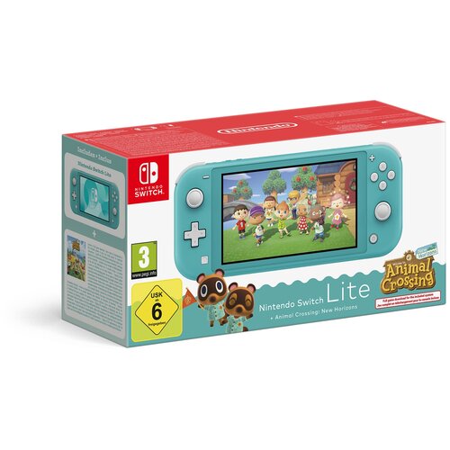 Nintendo Igralna konzola Switch Lite Turquoise ACNH DIGI G/R, (5000062332) Cene