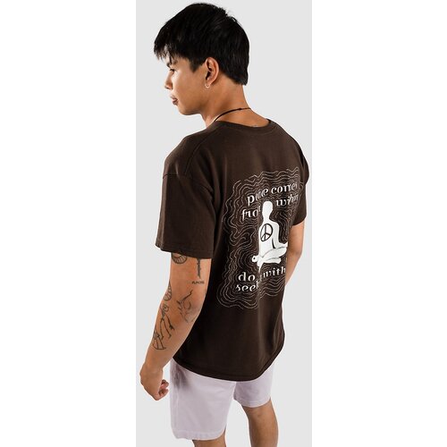 Dravus Peace Within T-shirt brown Cene
