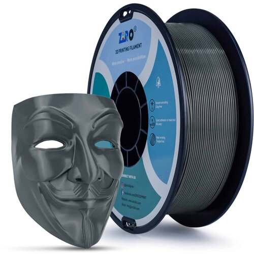  ZIRO PLA PRO Basic filament 1,75 mm – Dark Gray Cene