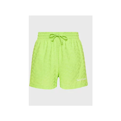 Juicy Couture Športne kratke hlače Hunter JCLHS123526 Zelena Regular Fit