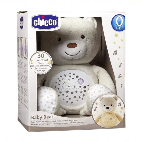 Chicco First Dreams medo s projektorom bež Slike