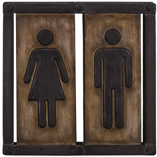Antic Line viseći WC natpis, 21,5 x 21,5 cm Cijene