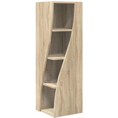 vidaXL Kotna omarica Bela 32x32x102cm Konstruiran les, (5000092367) Cene