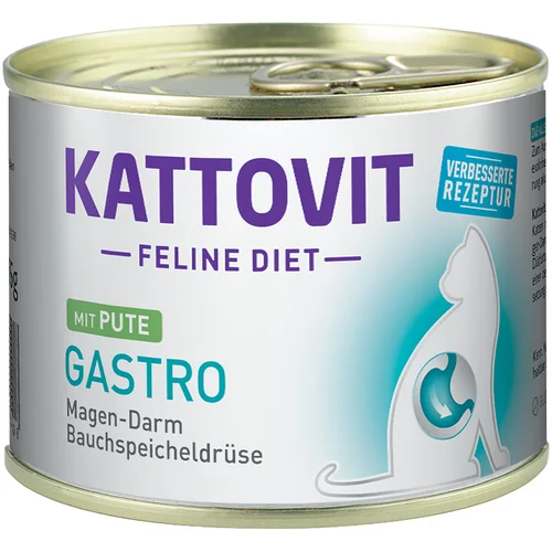 Kattovit Gastro 6 x 175 g - puretina 12 x 185 g