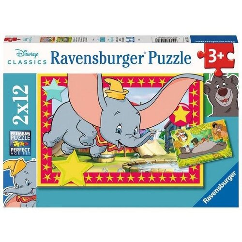 Ravensburger puzzle – Zov avanture! - 2x12 delova Slike