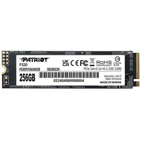 Patriot ssd M.2 nvme 256GB P320 2200MBs/1200MBs P320P256GM28 Cene