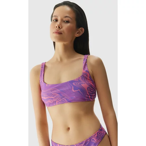 4f Women's bikini top - multicolor