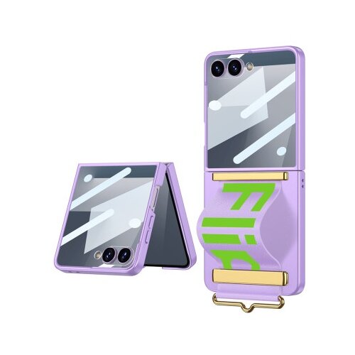  Futrola strap case za samsung f751b galaxy z flip 7 5g ljubicasta (gkk case) ( F121550 ) Cene