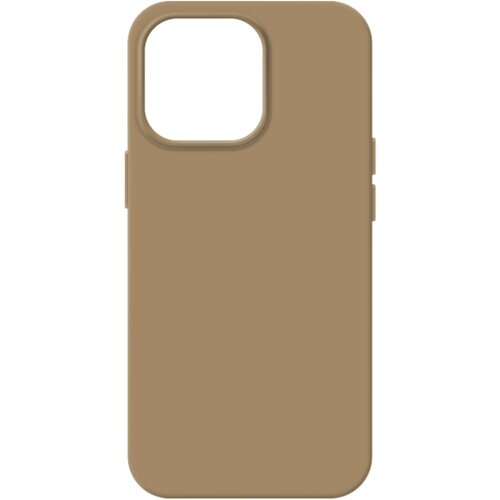  silikonska futrola soft x-cell za iphone 15 (6.1) svetlo braon Slike