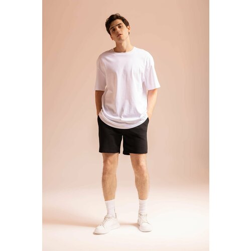 Defacto Slim Fit Cropped Leg Sweatshirt Fabric Shorts Slike