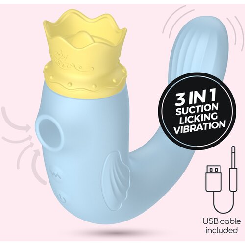 Crushious HIRI TRIPLE STIMULATOR BLUE Cene