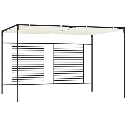 vidaXL Paviljon z zložljivo streho 3x4x2,3 m krem 180 g/m² Cene