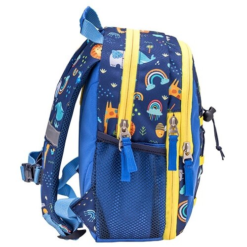 Belmil Dečiji ranac Mini Kiddy 305-9 Little Jungle plava 20x23x9+6cm Slike