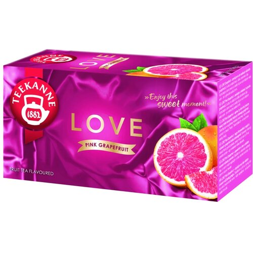 Teekanne world of fruits voćni čaj love pink grapefruit, 20 kesica Slike