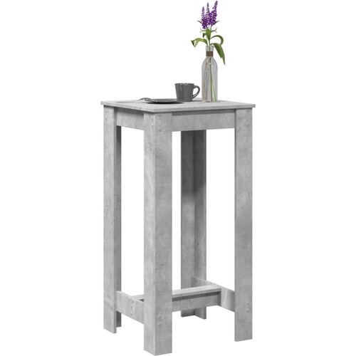 vidaXL Barska miza betonsko siva 51x50x103,5 cm inženirski les Cene