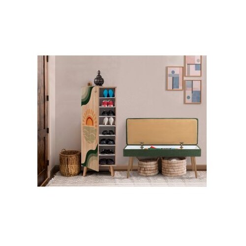 Woody Fashion vegas sonomo - 930 - 1070 sonomogreen hallway furniture set Slike