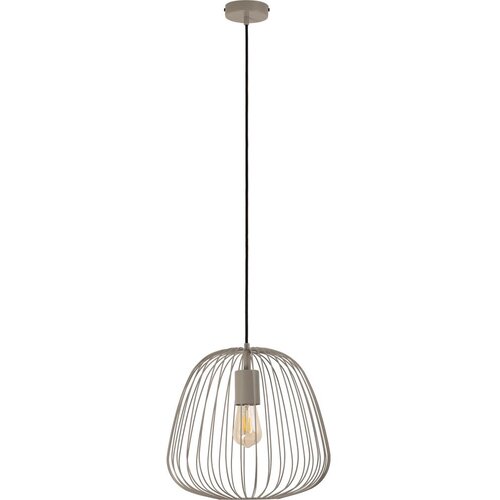  Luster na sajli OVELLA 1xE27/15W/230V, prečnik 36 cm, siva Cene